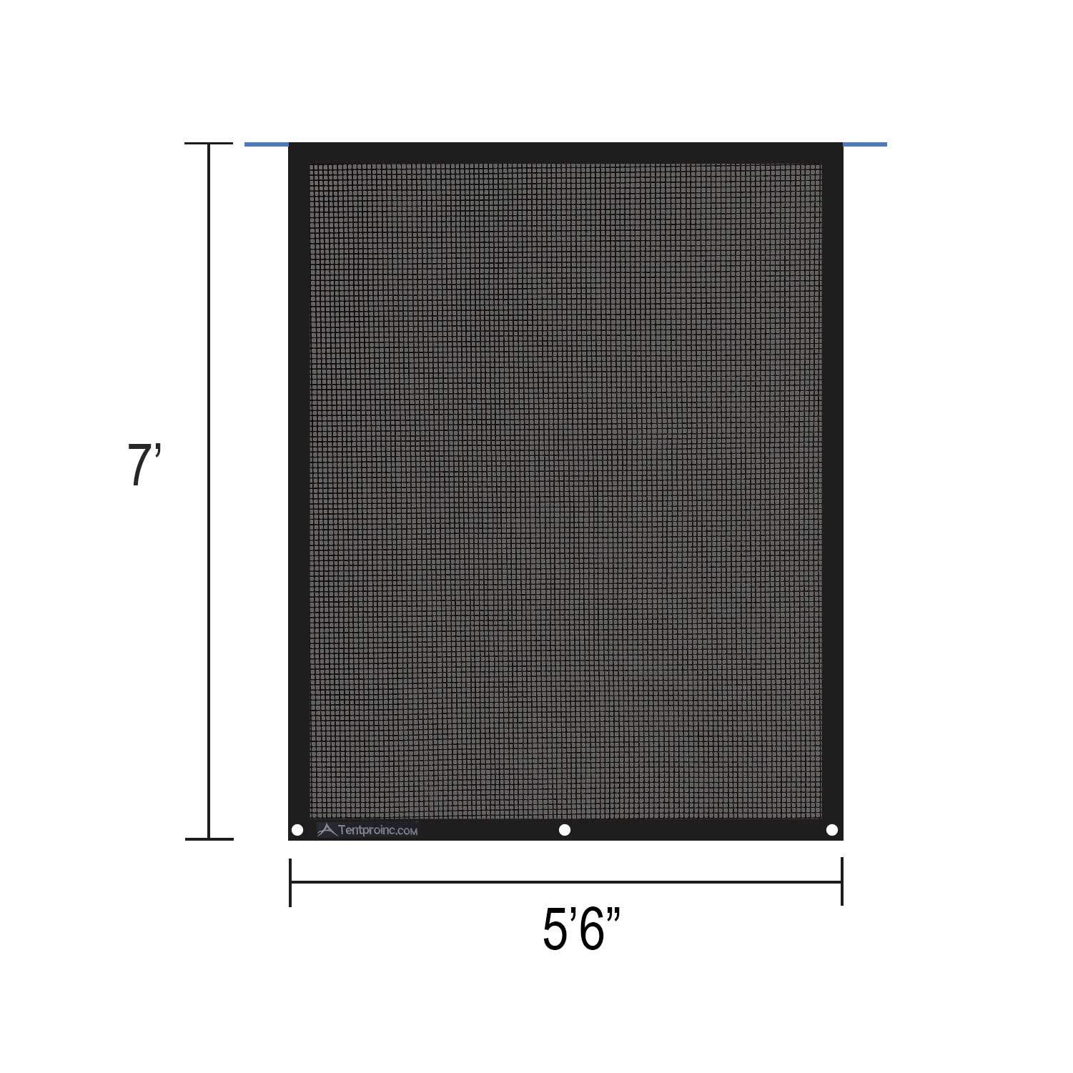 Tentproinc RV Awning Sun Shade - Screen Sunshade - Customized Size Color