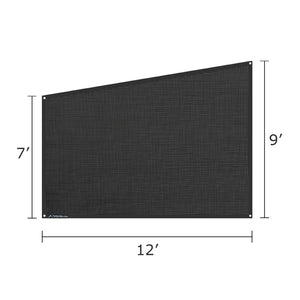 Tentproinc RV Awning Side Sun Shade - Customized Complete Kits Home Mesh Sideblocker Screen - 3 Years Guarantee Limited