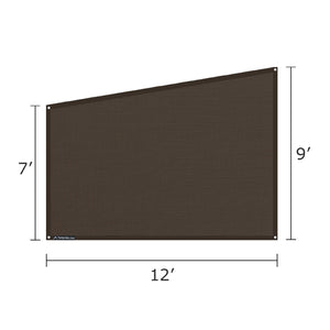 Tentproinc RV Awning Side Sun Shade - Customized Complete Kits Home Mesh Sideblocker Screen - 3 Years Guarantee Limited