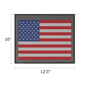 Tentproinc RV Awning Shade Screen - Customized Size Photograph