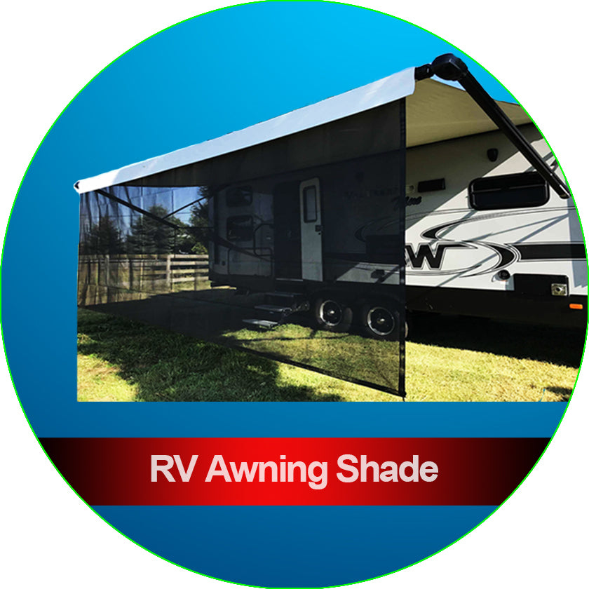 Tentproinc RV awning shade screen front side sunshade sideblocker